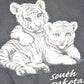 Vintage 1980s Alore South Dakota White Lions Souvenir Travel Sweater Youth 2 from propervintagecanada