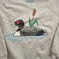 Vintage 1980s American Fleecewear Duck Crewneck Sweatshirt Men's Medium from propervintagecanada