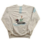 Vintage 1980s American Fleecewear Duck Crewneck Sweatshirt Men's Medium from propervintagecanada