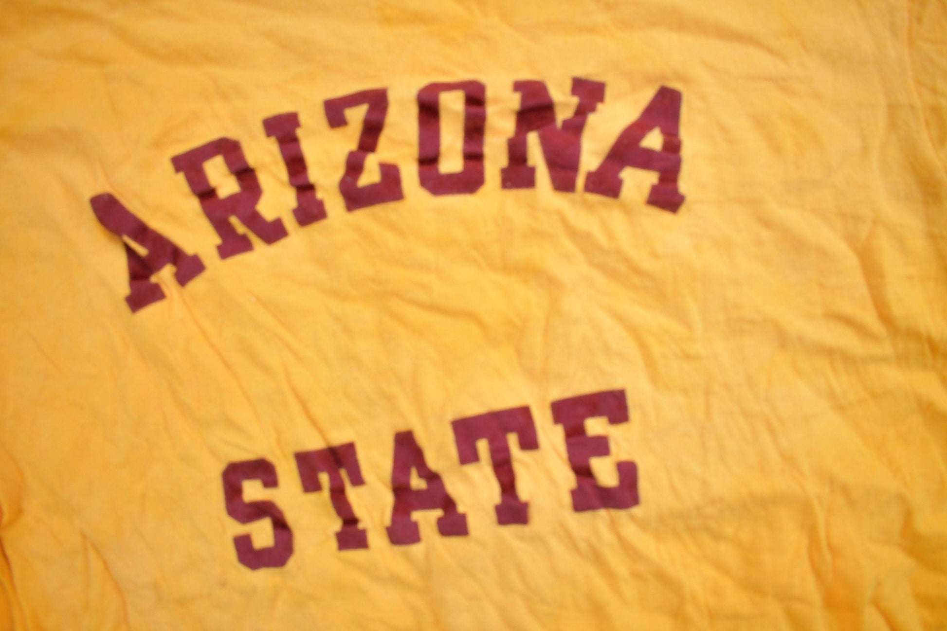 Vintage 1980s Arizona State University Collegiate Champion T-Shirt Men's Small from propervintagecanada