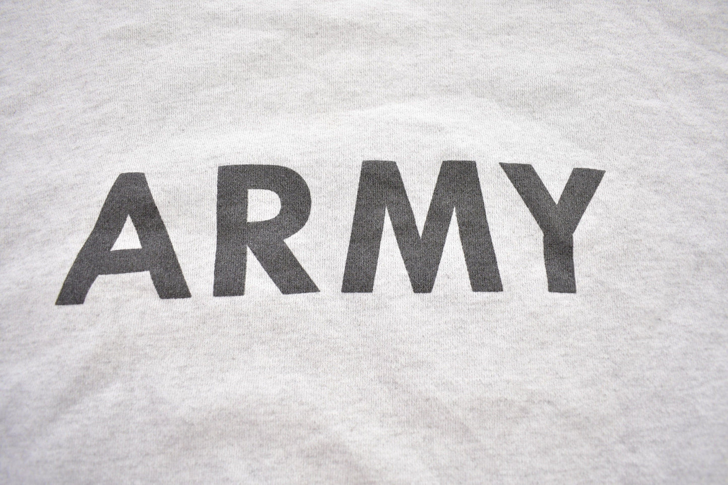 Vintage 1980s ARMY Collegiate Crewneck Men's XL from propervintagecanada