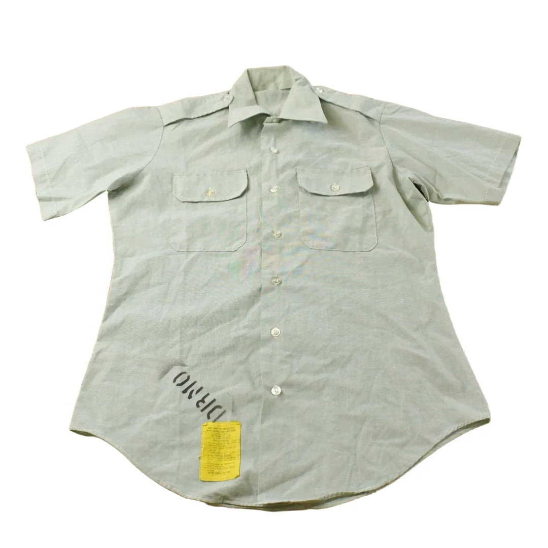 Vintage 1980s Army Military AG-415 Short Sleeve Button Up Shirt Men's M from propervintagecanada
