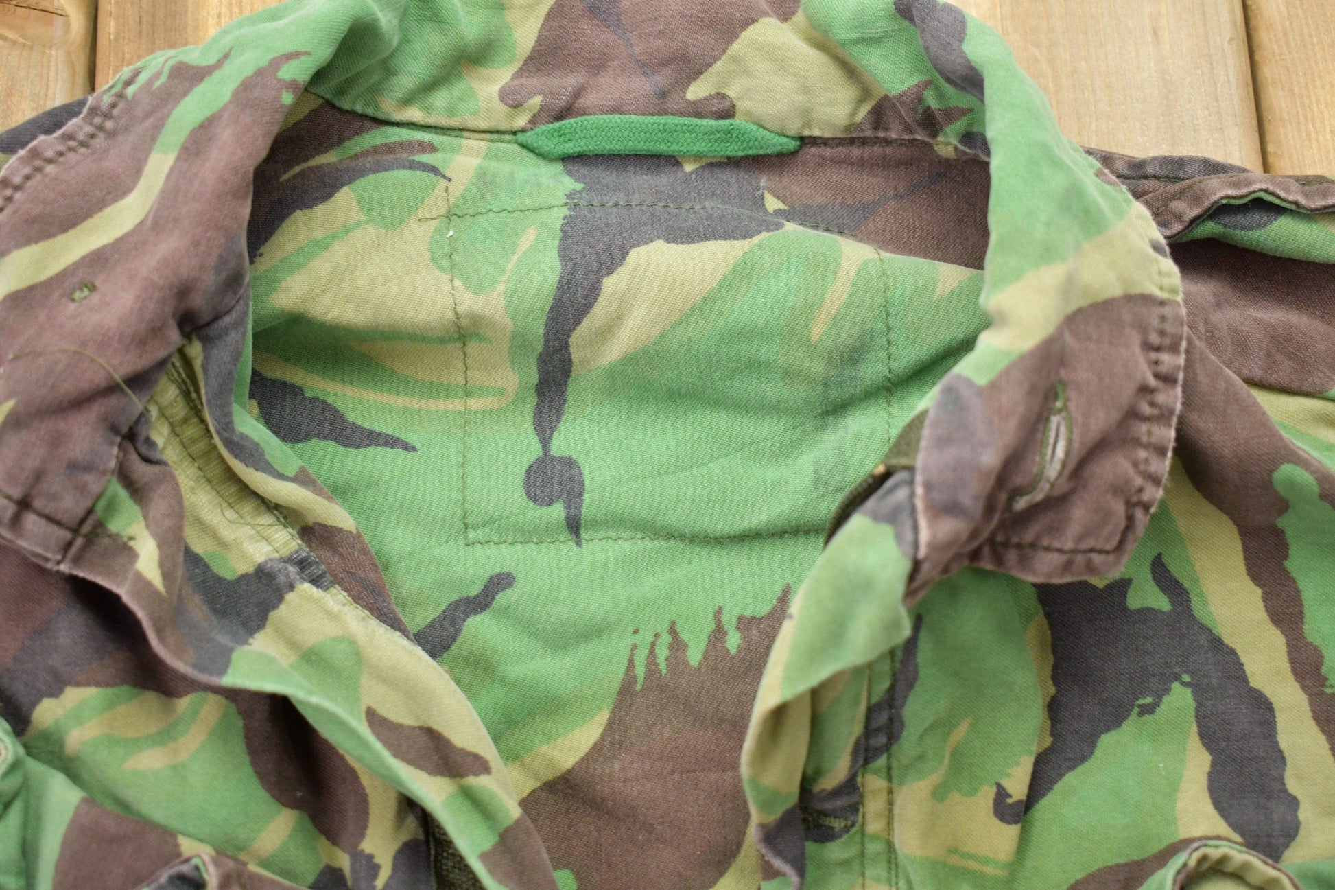 Vintage 1980s Army Military DPM CamoJacket Men's Small from propervintagecanada