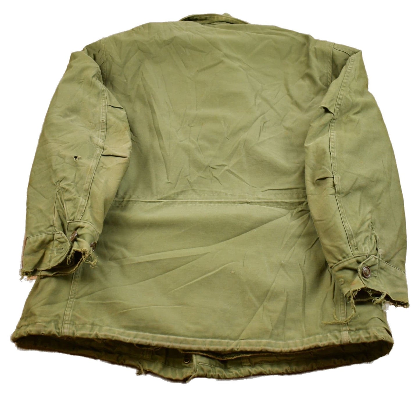 Vintage 1980s Army Military Field Jacket Men's Small from propervintagecanada