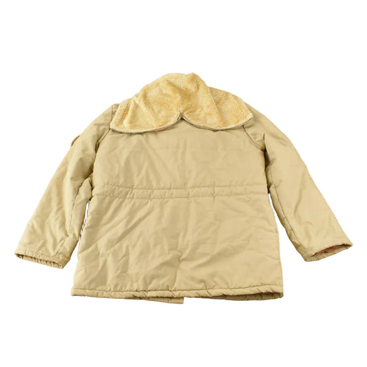 Vintage 1980s Ashley Beige Fur Collar Light Weight Jacket from propervintagecanada