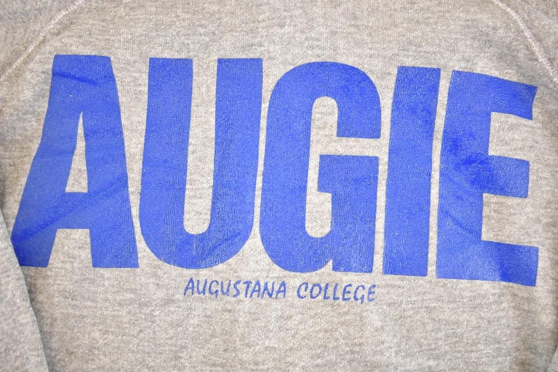Vintage 1980s Augustana College Souvenir Collegiate Hoodie Sweatshirt Mens S from propervintagecanada