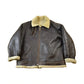 Vintage 1980s Authentic B3 Style Shearling Jacket Made In USA from propervintagecanada