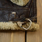 Vintage 1980s Authentic B3 Style Shearling Jacket Made In USA from propervintagecanada
