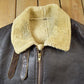 Vintage 1980s Authentic B3 Style Shearling Jacket Made In USA from propervintagecanada