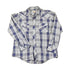 Vintage 1980s Authentic Western Plaid Snap Button Up Shirt Men&