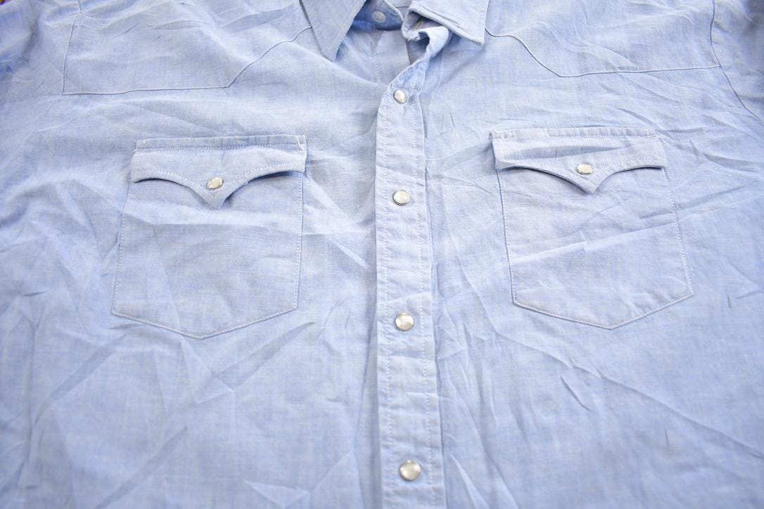 Vintage 1980s Authentic Western Youngbloods Blank Pearl Button Up Shirt Men's XL from propervintagecanada