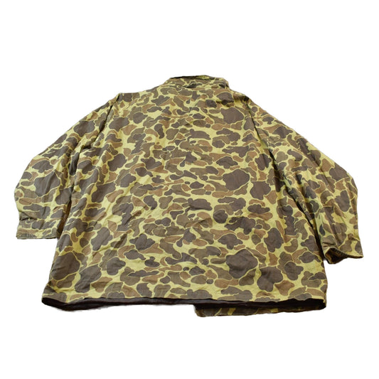 Vintage 1980s Avid Duck Camo Hunting Jacket Men's 3XL from propervintagecanada