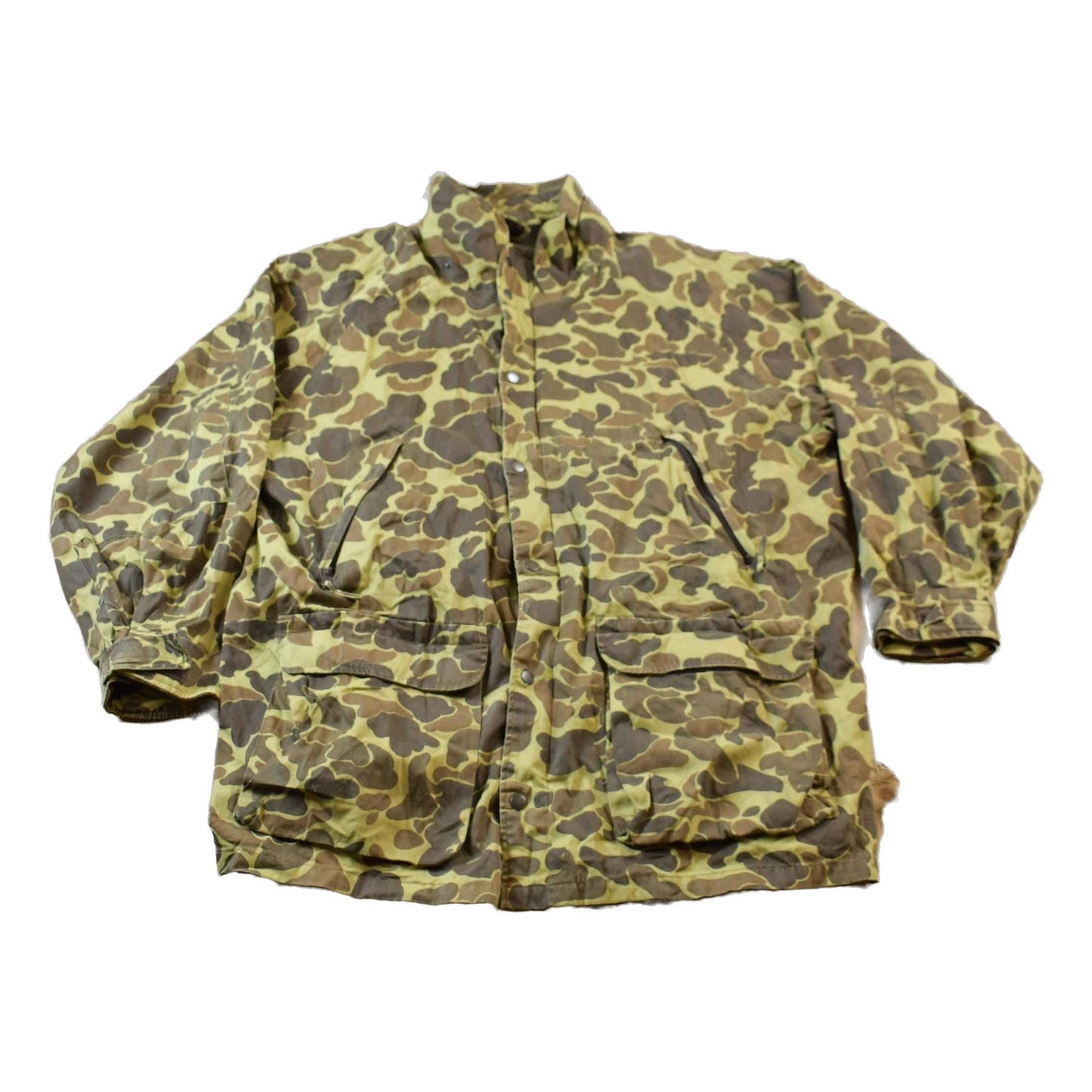 Vintage 1980s Avid Duck Camo Hunting Jacket Men's 3XL from propervintagecanada