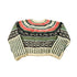 Vintage 1980s Aztec Knit Wool Sweater Women&