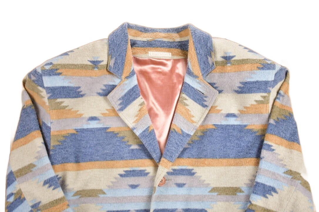 Vintage 1980s Aztec Pattern Blazer Men's 2XL from propervintagecanada