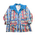 Vintage 1980s Aztec Pattern Button Up Blazer Jacket Men&