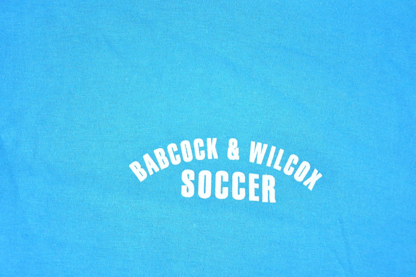 Vintage 1980s Babcock And Wilcox Soccer T-Shirt Mens L from propervintagecanada