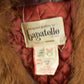 Vintage 1980s Bagatelle Women's Full Length Dark Red Leather Trench Coat Size 7 Made In Canada from propervintagecanada