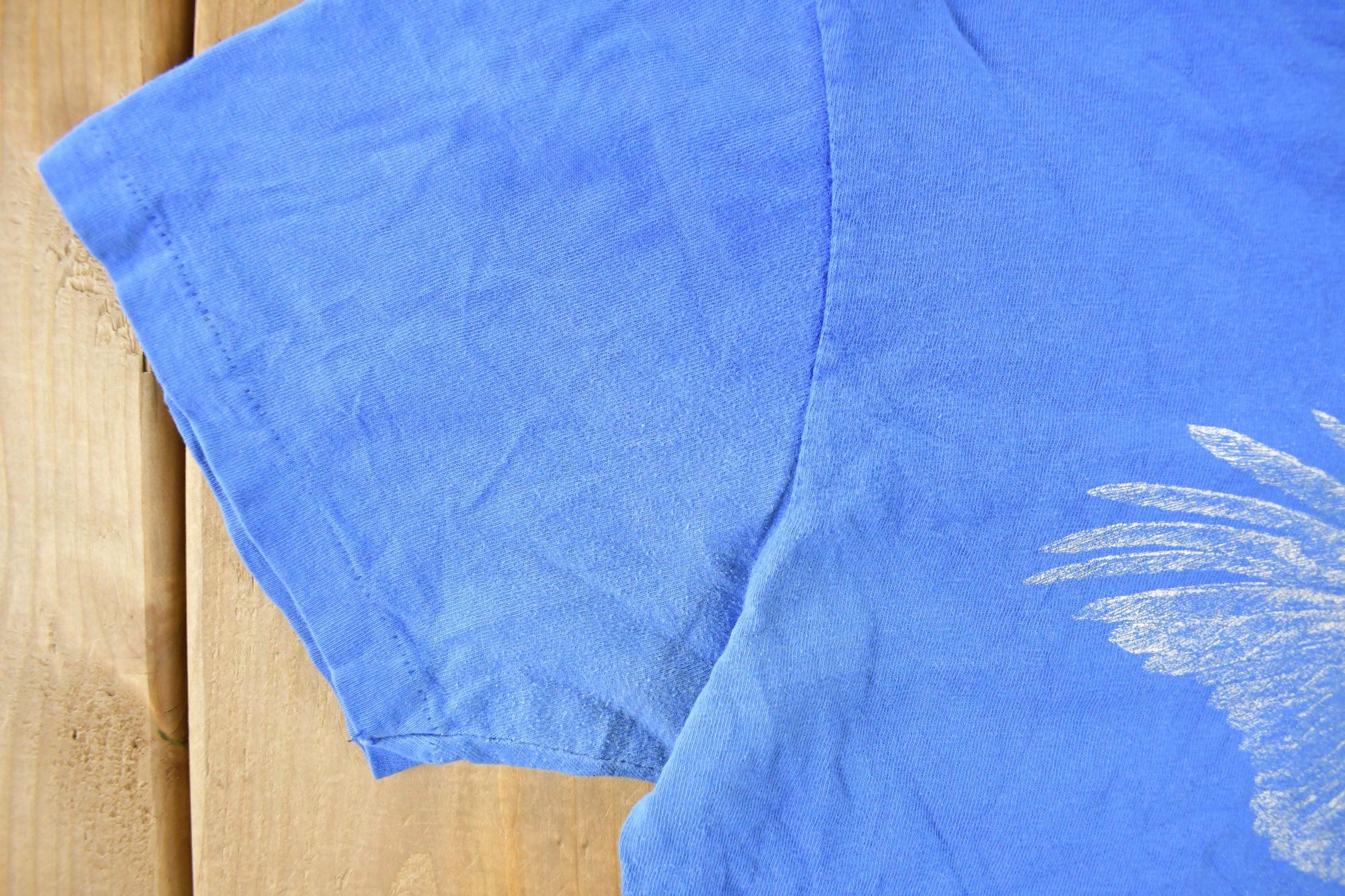 Vintage 1980s Bald Eagle Distressed Graphic T-Shirt Men's Medium from propervintagecanada