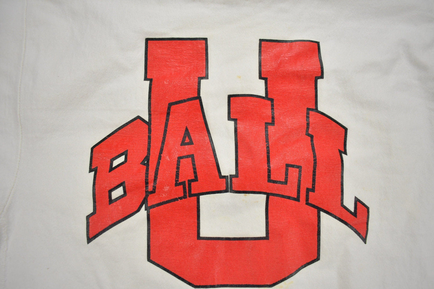 Vintage 1980s Ball State University Collegiate Sweatshirt Men's XL from propervintagecanada