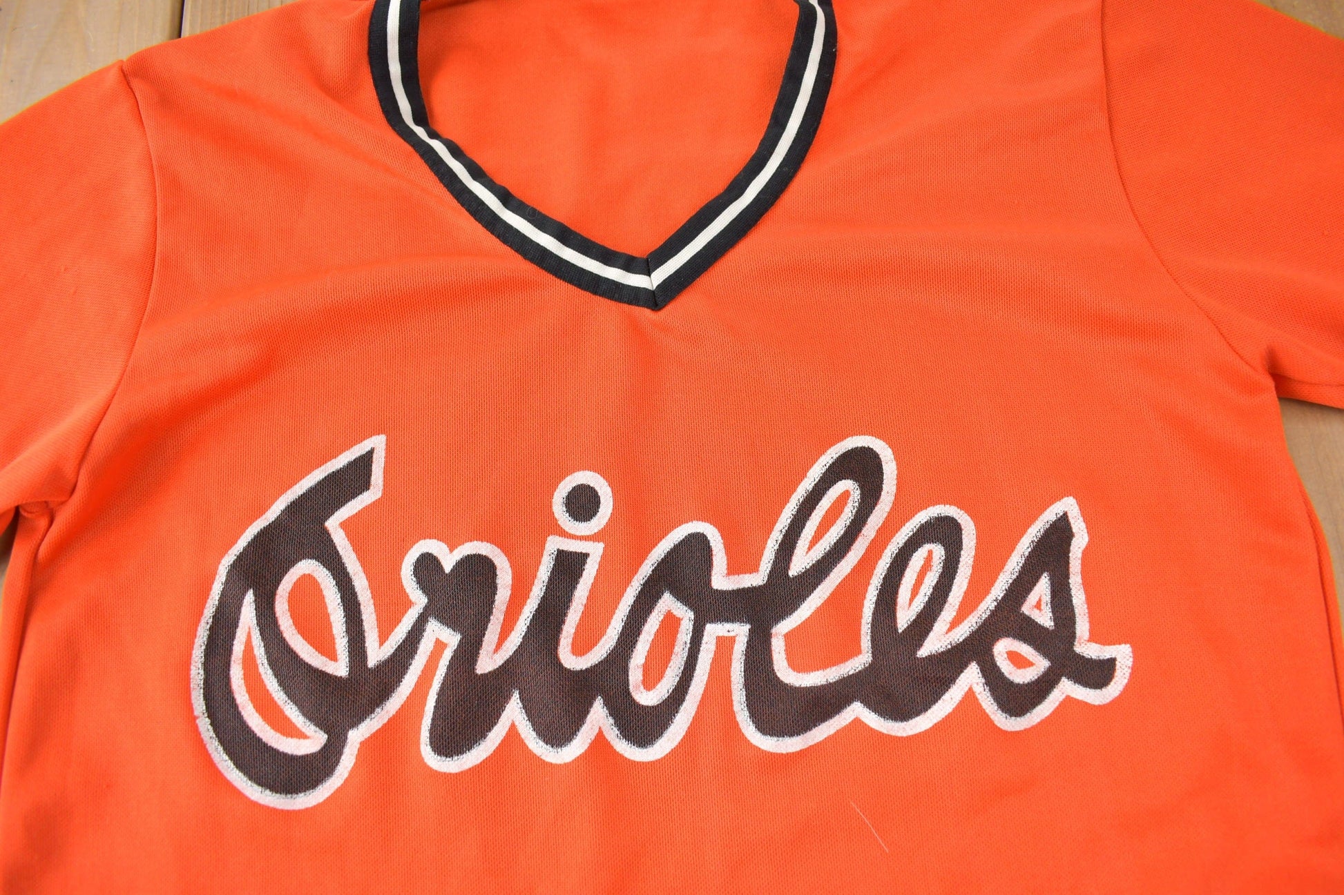 Vintage 1980s Baltimore Orioles MLB Baseball Jersey Men's S from propervintagecanada