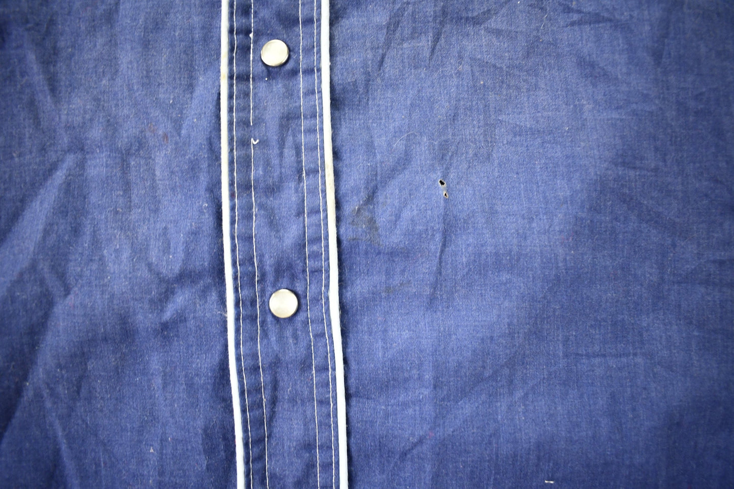 Vintage 1980s Barb Western Wear Long Tail Button Up Shirt Men's Large from propervintagecanada