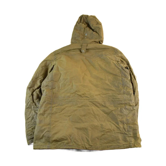 Vintage 1980s Barbour Wax Jacket Men's Large from propervintagecanada