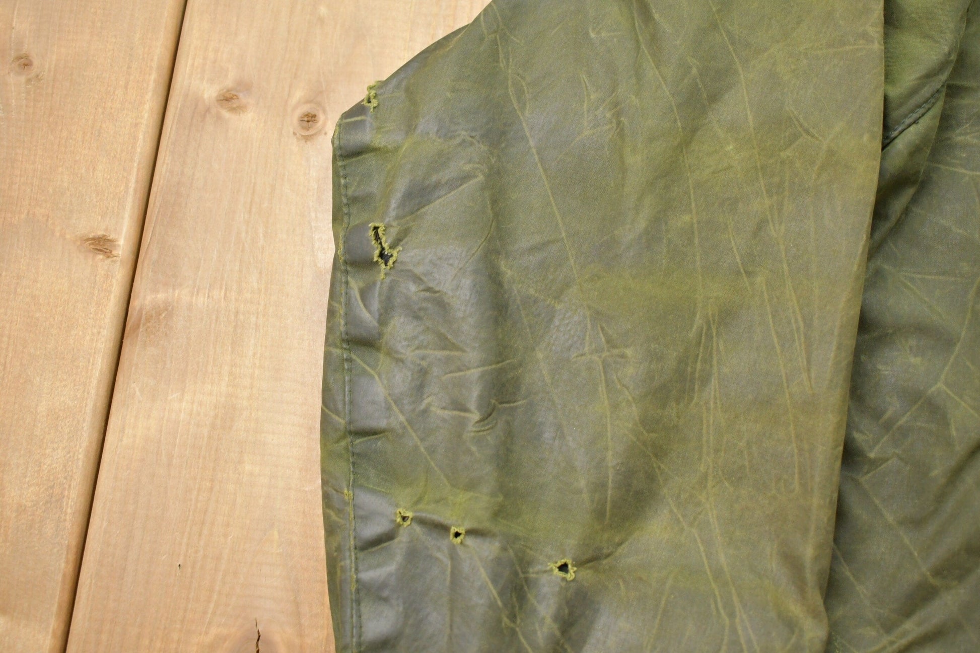 Vintage 1980s Barbour Wax Jacket Men's Medium from propervintagecanada