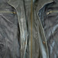 Vintage 1980s Baron New York Distressed Genuine Leather Jacket Made In USA Men's XL from propervintagecanada