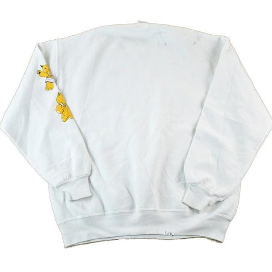 Vintage 1980s Basketball Cat Russell Athletics Souvenir Crewneck Sweatshirt Made In USA Men's Large from propervintagecanada