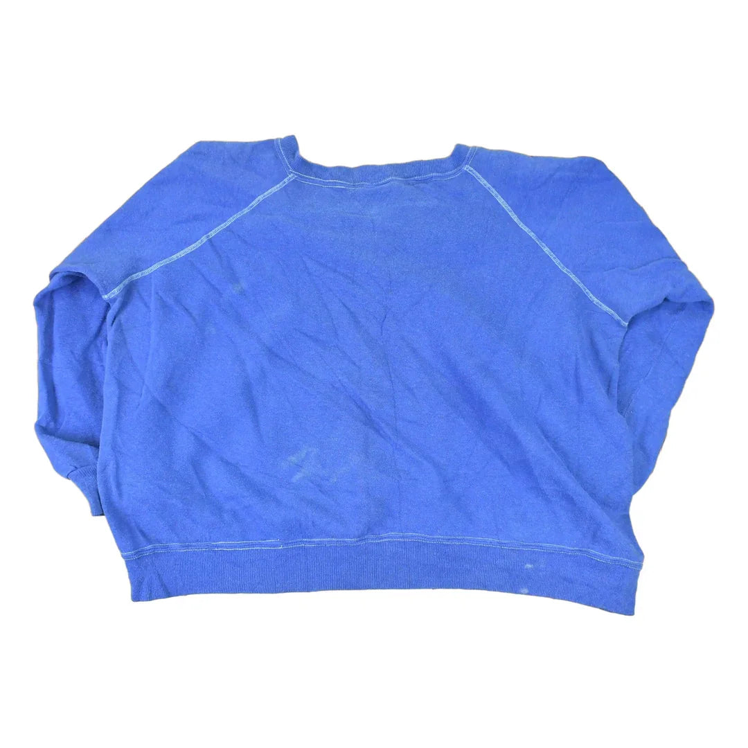 Vintage 1980s Basset Walker Blank Crewneck Sweatshirt Women's Cropped XL from propervintagecanada