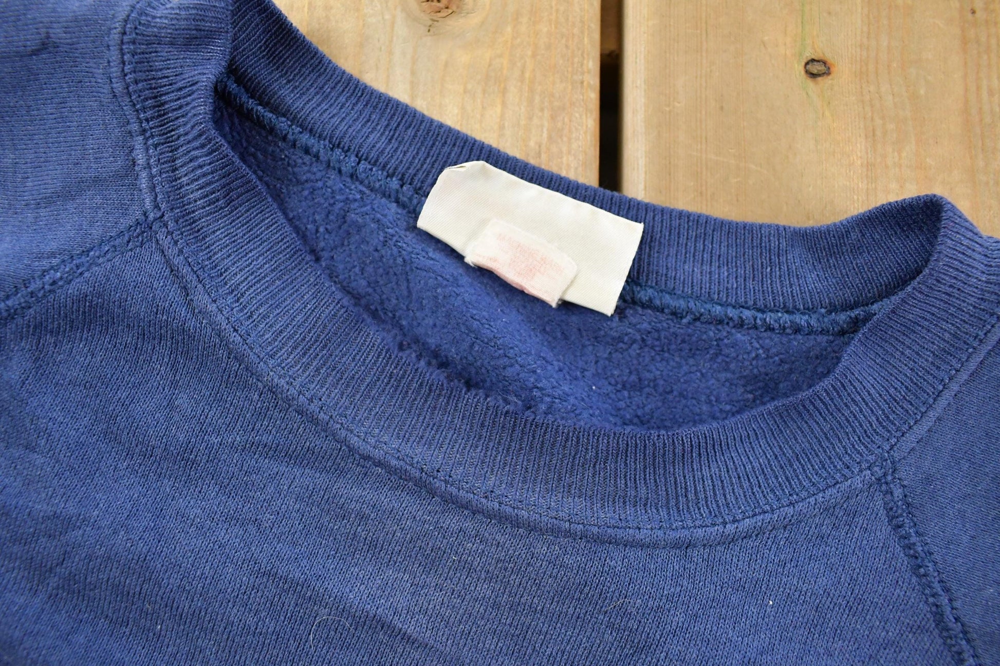 Vintage 1980s Bassett Walker Blank Crewneck Sweatshirt Men's Small / 80s Crewneck / Made In USA / Sun Faded Distressed / Streetwear from propervintagecanada