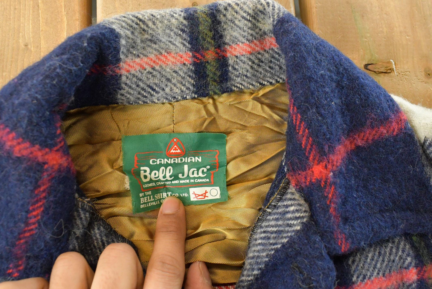Vintage 1980s Bell Shirt Flannel Shirt Jacket Men's Medium from propervintagecanada