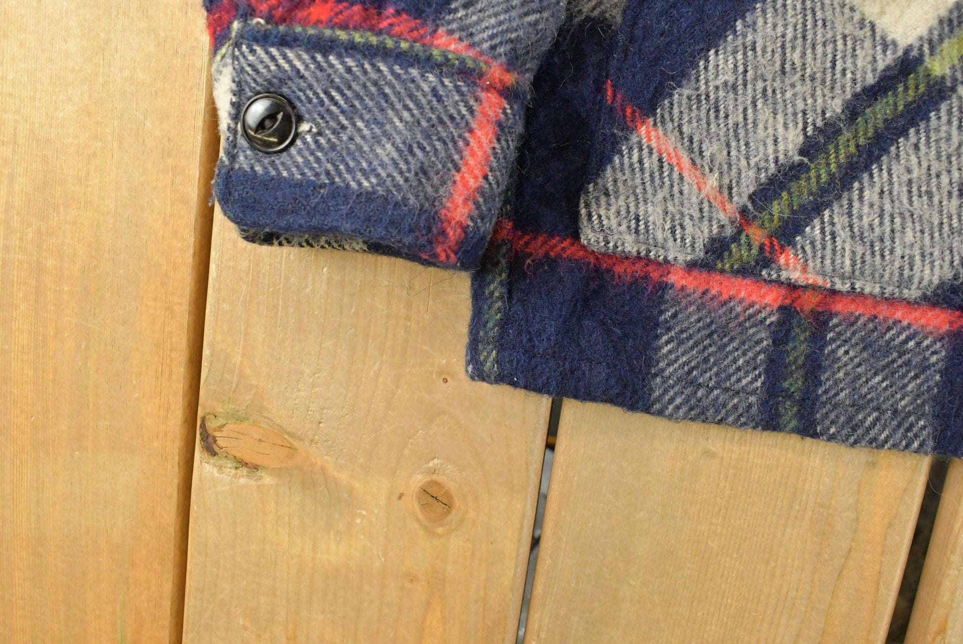 Vintage 1980s Bell Shirt Flannel Shirt Jacket Men's Medium from propervintagecanada