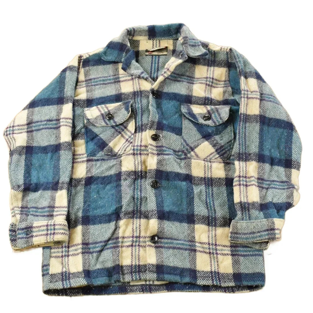 Vintage 1980s Bell Shirt Flannel Shirt Jacket Men's Small from propervintagecanada