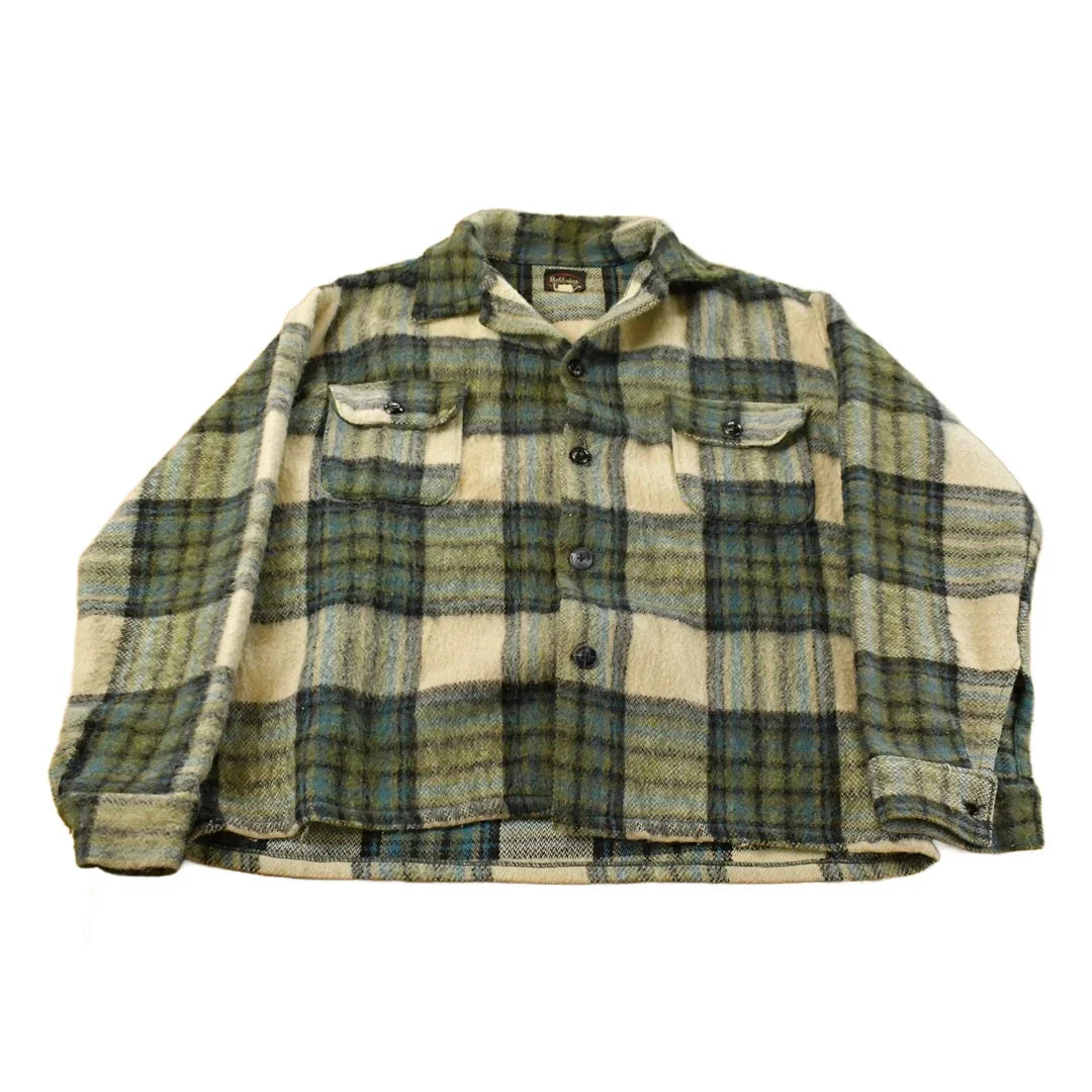 Vintage 1980s Bellaire Flannel Shirt Jacket Men's XL / Shacket / 80s Plaid Outdoors / Made in Canada from propervintagecanada