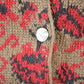 Vintage 1980s Benetton Knit Abstract Pattern Cardigan Sweater Womens M from propervintagecanada