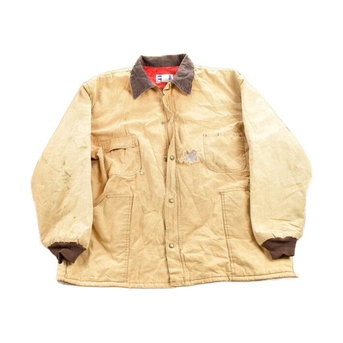 Vintage 1980s Berco Canvas Jacket Men's 2XL from propervintagecanada