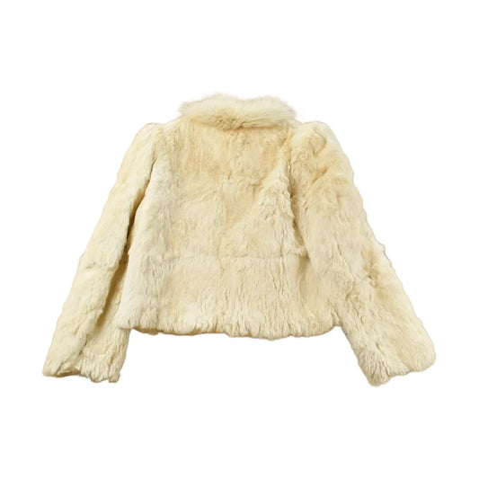 Vintage 1980s Berman's Rabbit Fur Coat Women's Small from propervintagecanada