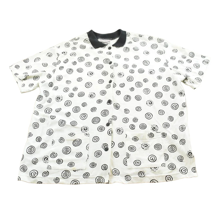 Vintage 1980s Beverly Hills Polo Club Button Up Short Sleeve Shirt Mens 3XL from propervintagecanada