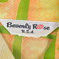 Vintage 1980s Beverly Rose Polyester Button Up Shirt Men's XL from propervintagecanada