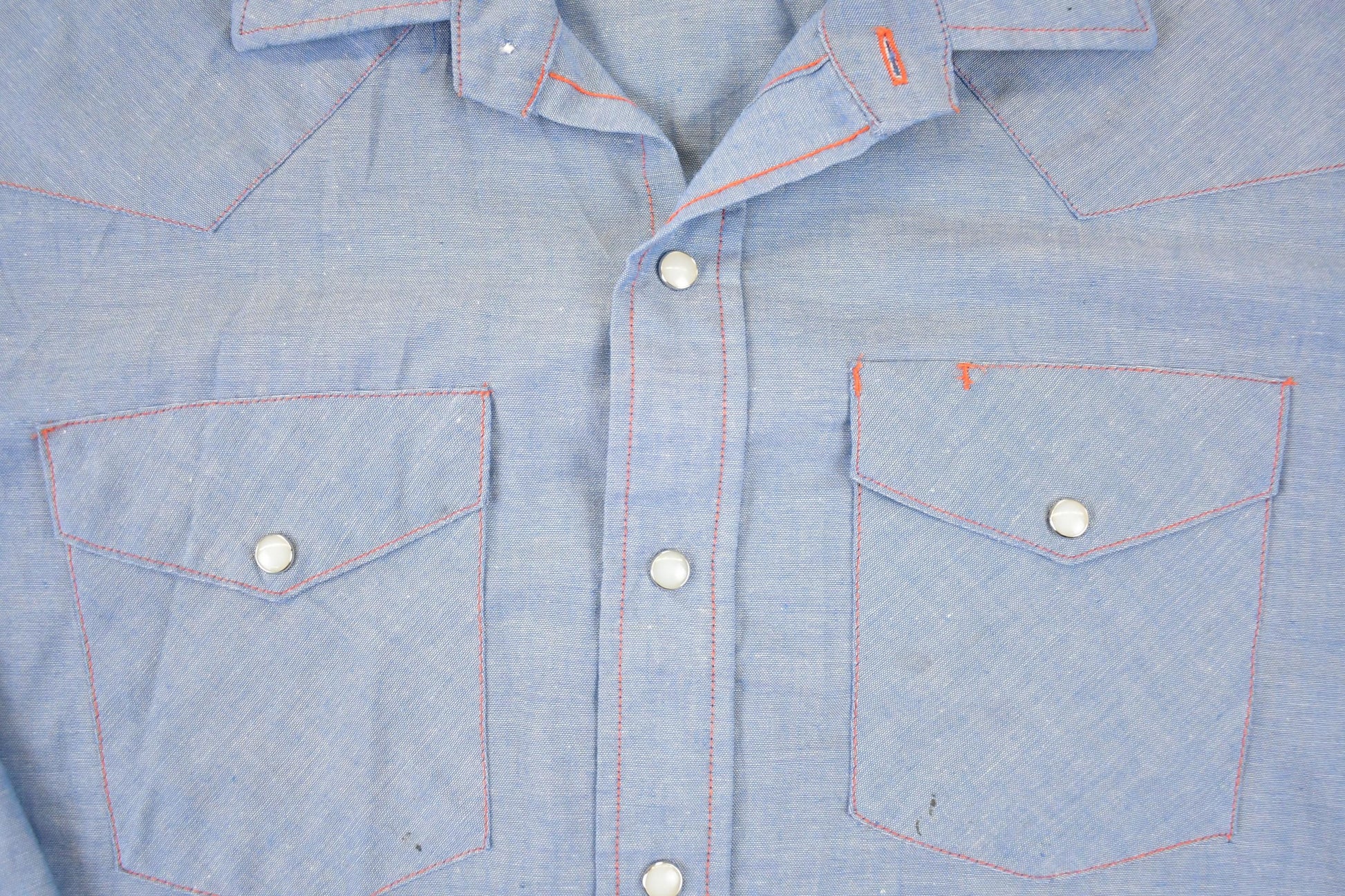 Vintage 1980s Big Mac Button Up Western Shirt Men's L from propervintagecanada
