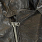 Vintage 1980s Biker Motorcycle Leather Jacket Men's Medium from propervintagecanada