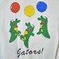Vintage 1980s Birthdays Gators Souvenir Crewneck Sweatshirt Men's Large from propervintagecanada