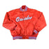 Vintage 1980s BK JB Baltimore Orioles Satin Snap Button MLB Baseball Jacket Men&