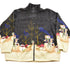 Vintage 1980s Blair All Over Print Snowman Fleece Sweater Men&