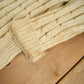 Vintage 1980s Blank 100% Wool Cable Knit Cardigan Sweater Men's Large from propervintagecanada