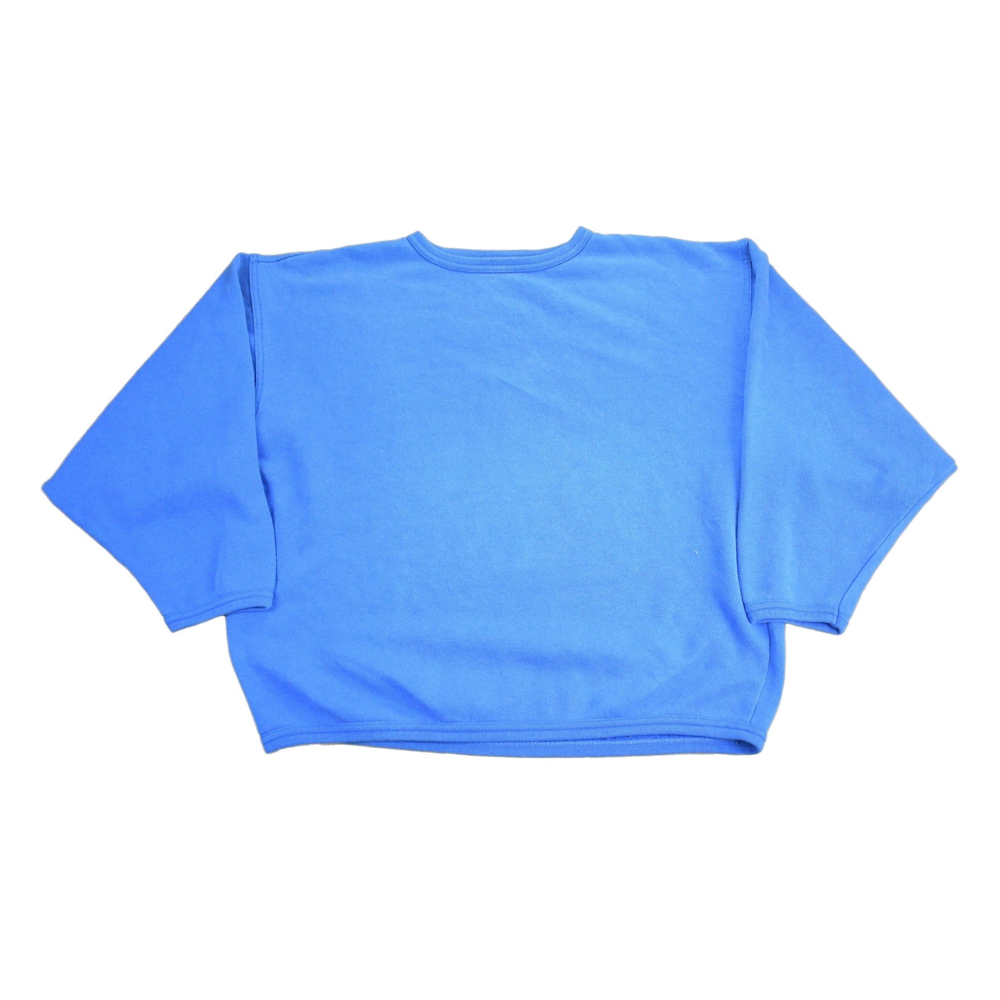 Vintage 1980s Blank Blue Crewneck Sweatshirt Men's Large from propervintagecanada