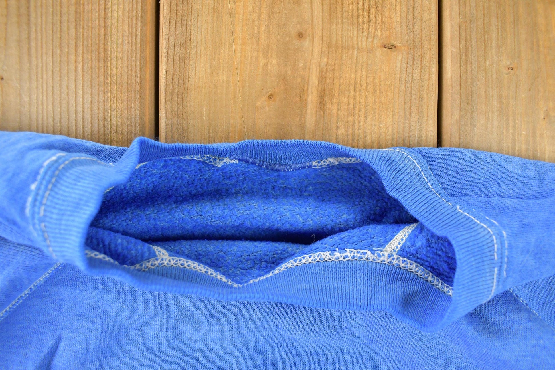 Vintage 1980s Blank Boxy Short Sleeve Crewneck Sweatshirt Men's XS from propervintagecanada