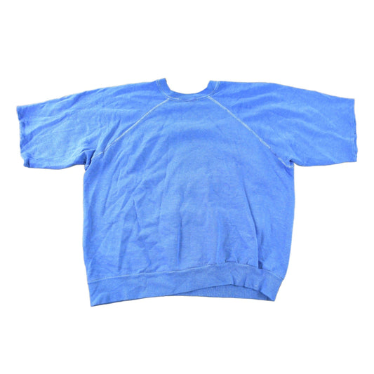 Vintage 1980s Blank Boxy Short Sleeve Crewneck Sweatshirt Men's XS from propervintagecanada